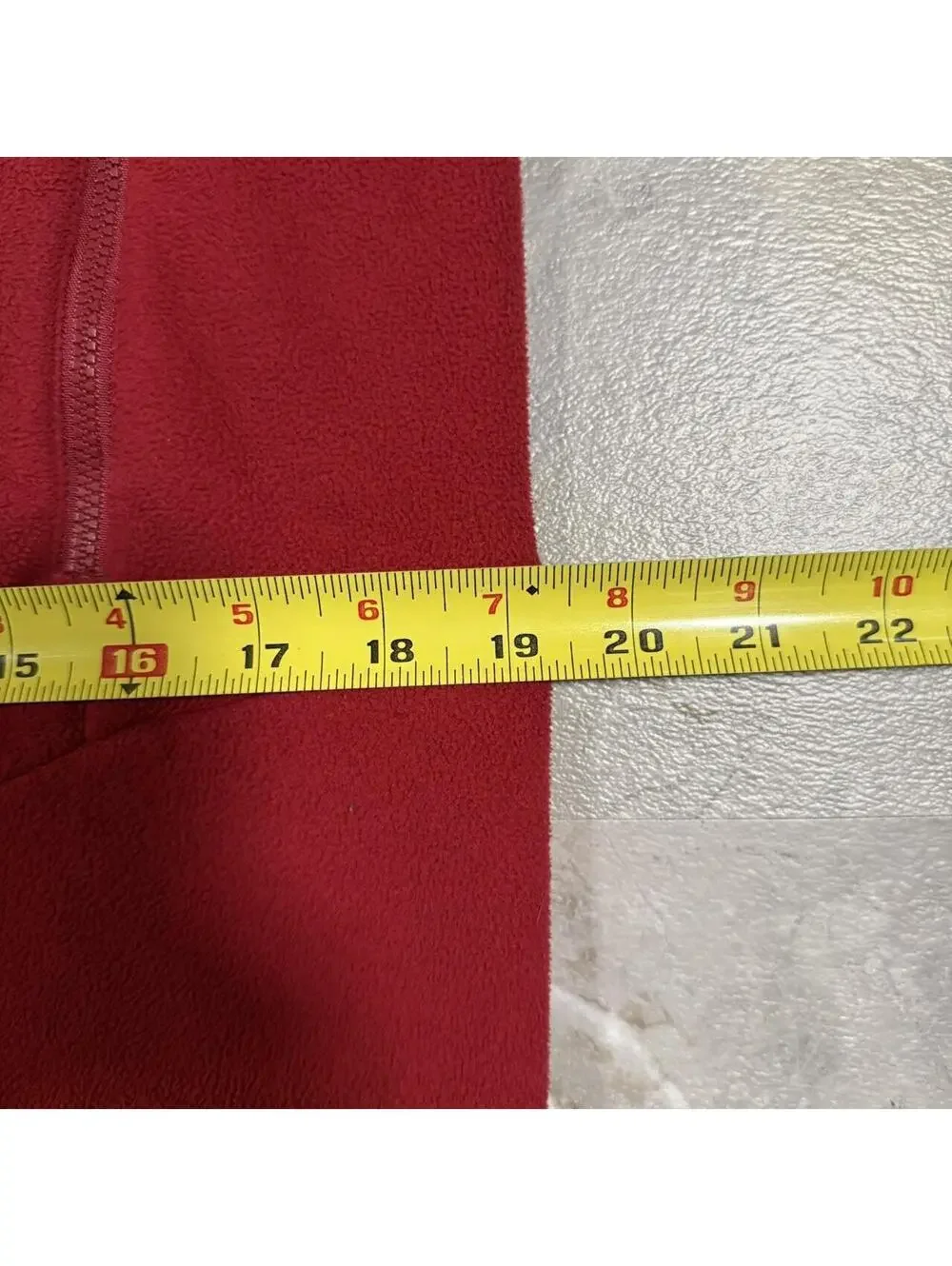 The North Face Full Zip hiking Jacket Red Chimborazo Fleece Sherpa Lined